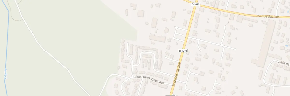 Plan du 23 Rte des Cimes à Belin-Béliet