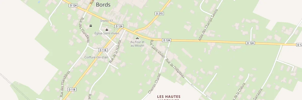 Plan du 6 Rue Saint-Vivien à Bords