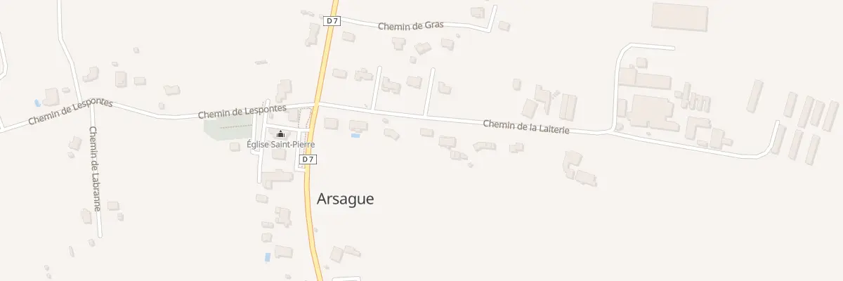Plan du 146 Chem de la Laiterie à Arsague