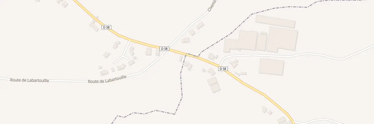 Plan du 1002 Rte de Donzacq à Bastennes