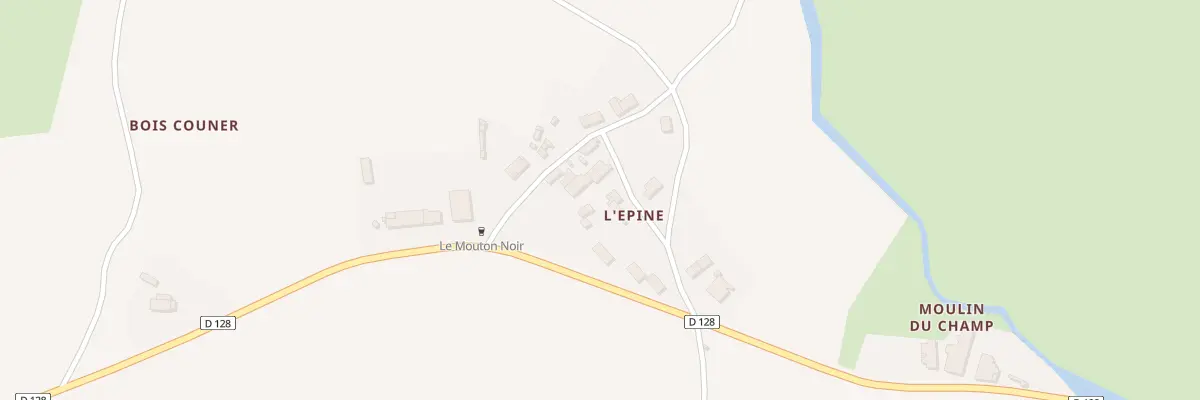 Plan du 3 Che des Grands Pres à Romegoux