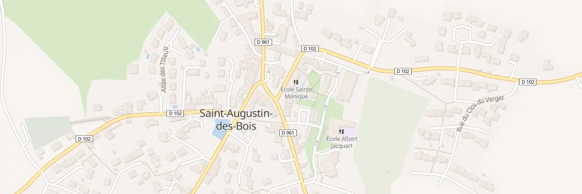 Plan du 20 Pl de l’Église à Saint-Augustin-des-Bois