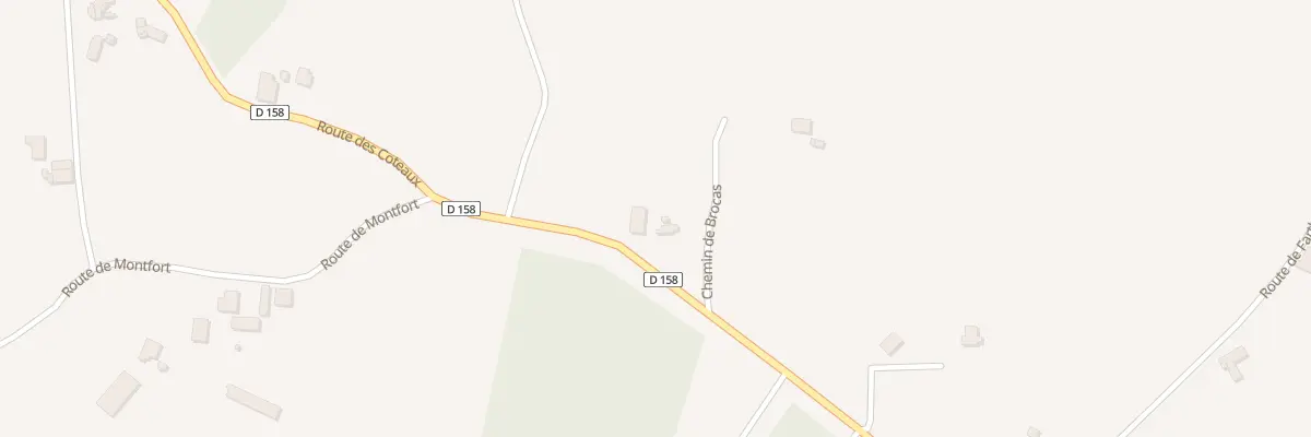 Plan du 2273 Rte des Coteaux à Lahosse