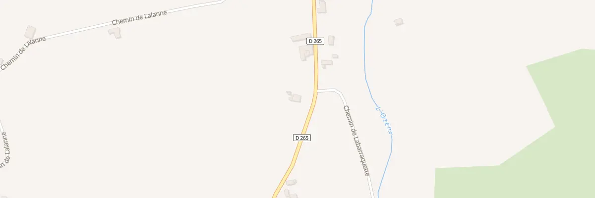 Plan du 26 Rte de Narp à Ozenx-Montestrucq