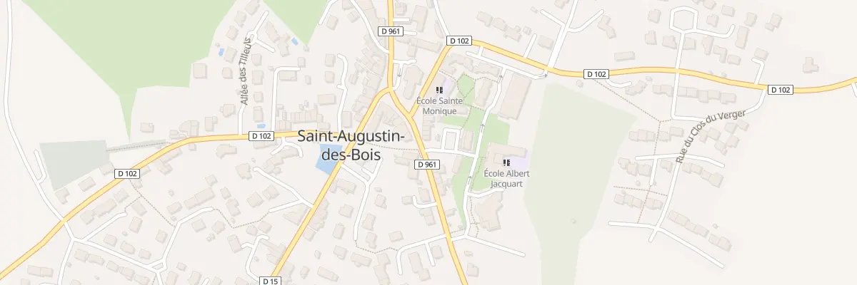 Plan du 14 Pl de l’Église à Saint-Augustin-des-Bois