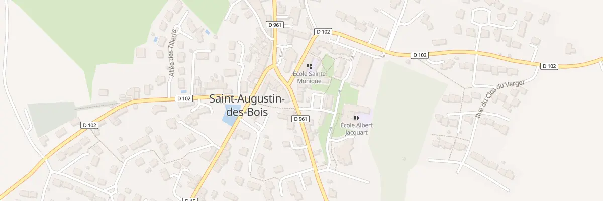 Plan du 15 Pl de l’Église à Saint-Augustin-des-Bois