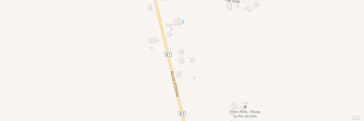 Plan du 471 Rte d’Orthez à Arsague