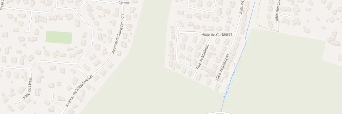 Plan du 9 Rue de Vouvray à Martignas-sur-Jalle