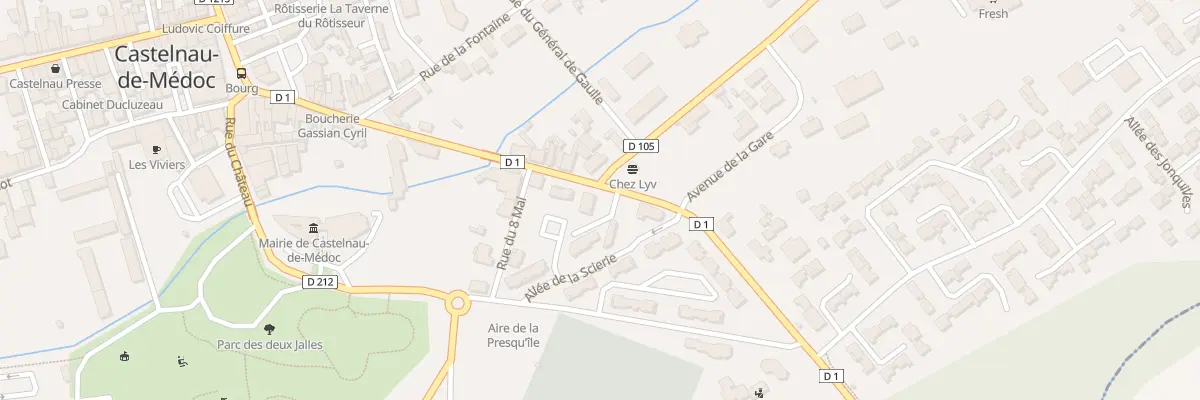 Plan du 31A Av Georges Mandel à Castelnau-de-Médoc