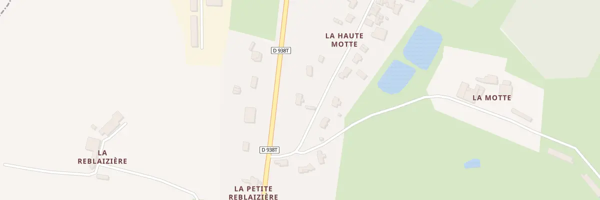 Plan du 5378 La Petite Reblaizière à Vouvant