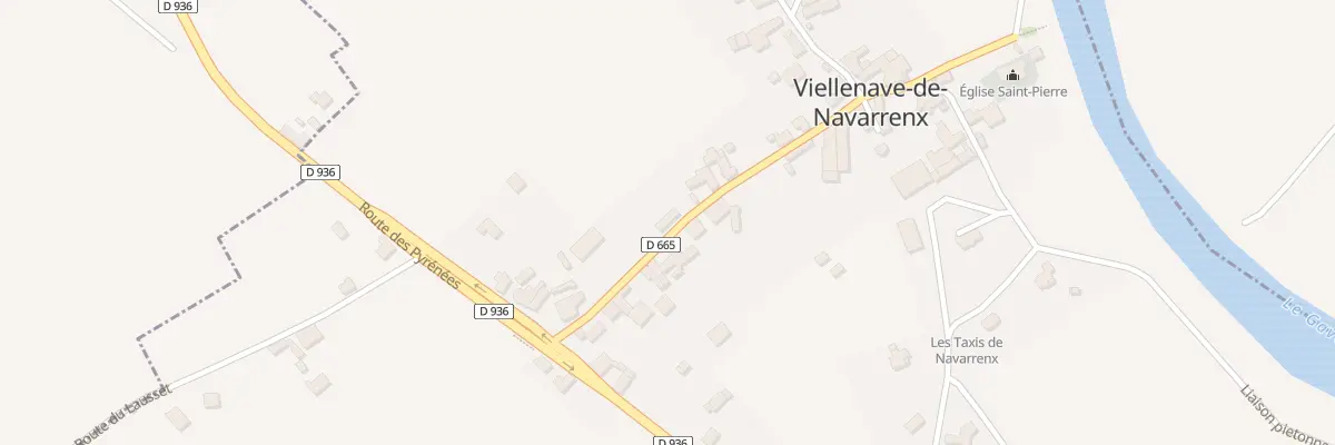 Plan du 3 Rue du Gave à Viellenave-de-Navarrenx