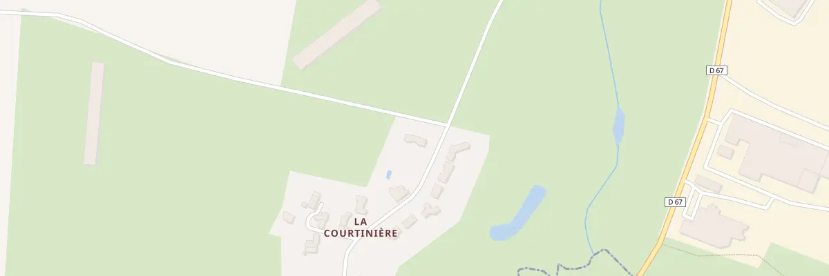Plan du 2 La Courtinière à Cheffois
