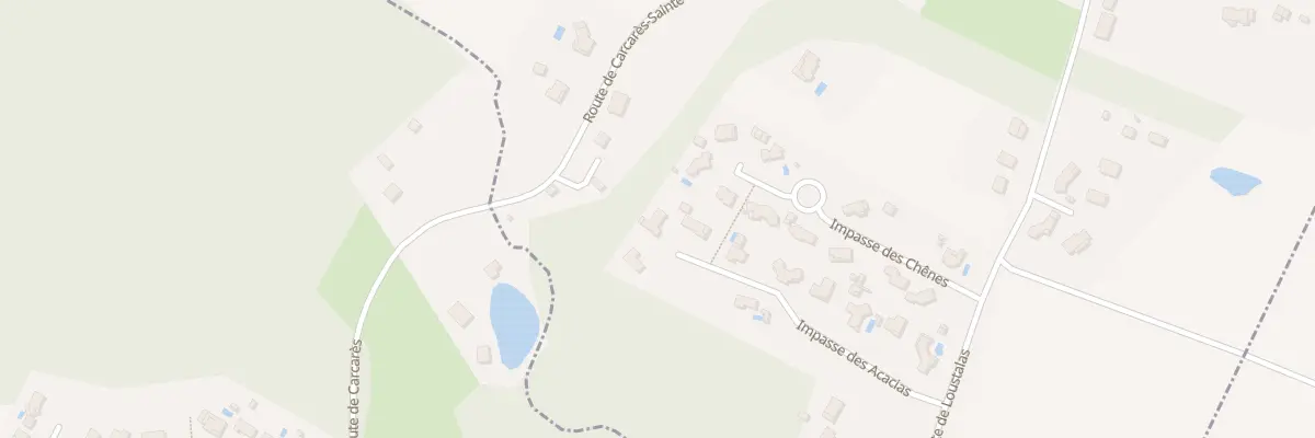 Plan du 15 Imp des Acacias à Carcarès-Sainte-Croix