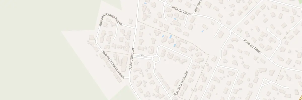 Plan du 11 Rue de la Garluche à Saint-Jean-d’Illac
