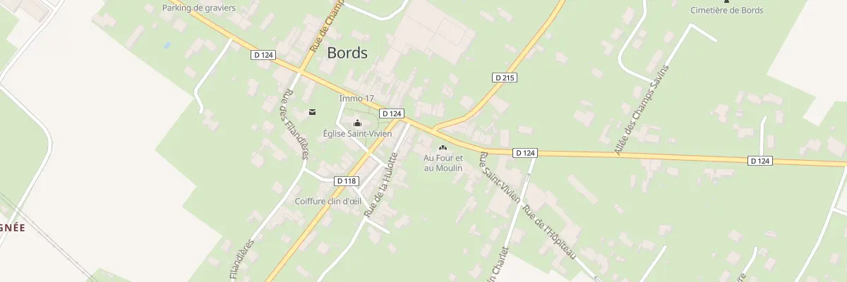 Plan du 16 Rue Saint-Vivien à Bords