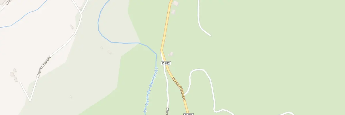 Plan du 435 Rte d’Issarbe à Lanne-en-Barétous