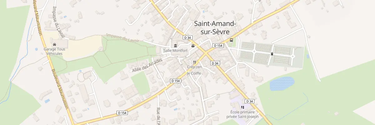 Plan du 3 Rue Grignon de Monfort à Saint-Amand-sur-Sèvre