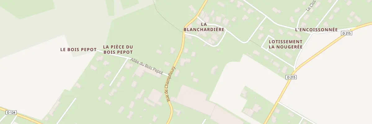 Plan du 31 Rue de Champfleury à Bords