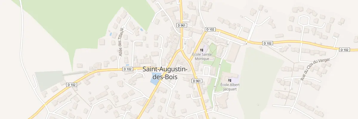 Plan du 2 Rue de Saint-Germain à Saint-Augustin-des-Bois