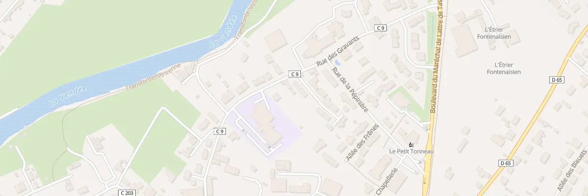 Plan du 18B Rue des gravants à Fontenay-le-Comte