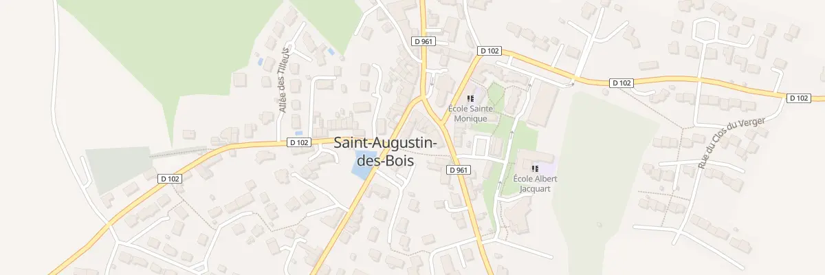 Plan du 2B Rue de Saint-Germain à Saint-Augustin-des-Bois