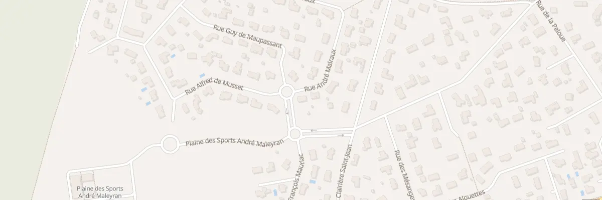 Plan du 16 Rue André Malraux à Saint-Jean-d’Illac