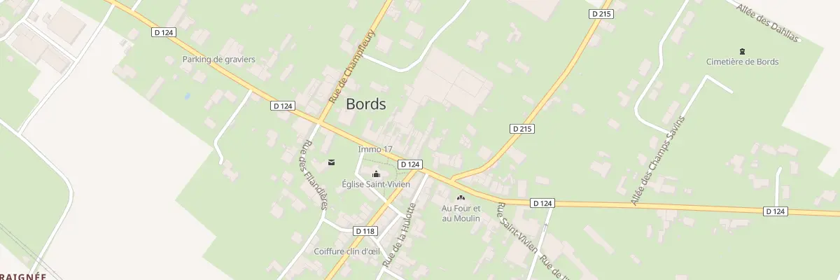 Plan du 33 Rue Saint-Vivien à Bords