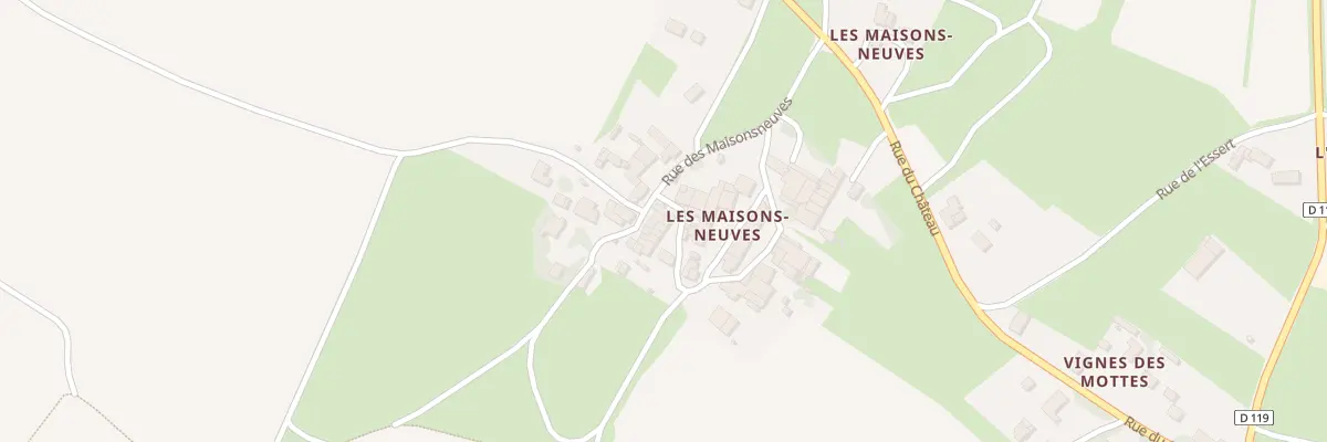 Plan du 4 Rue du Clône à Soulignonne