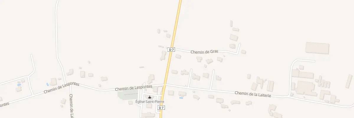 Plan du 30 Chem de Gras à Arsague