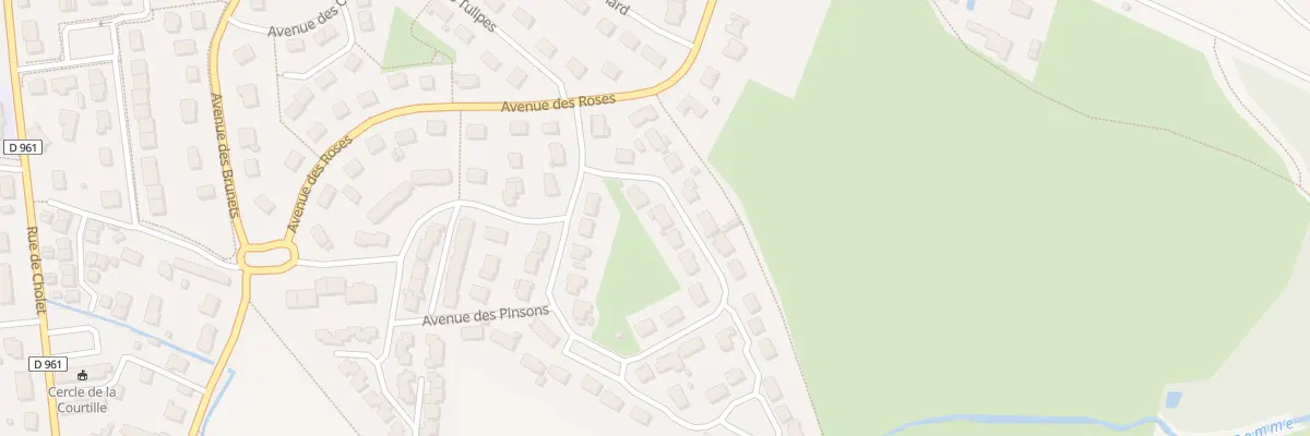 Plan du 4 Av des Alouettes à Bécon-les-Granits