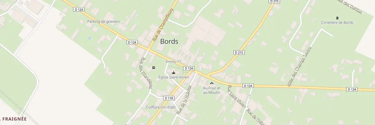 Plan du 33B Rue Saint-Vivien à Bords