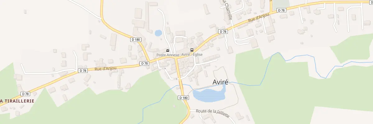 Plan du 6 Pl de l’Eglise Aviré à Segré-en-Anjou Bleu