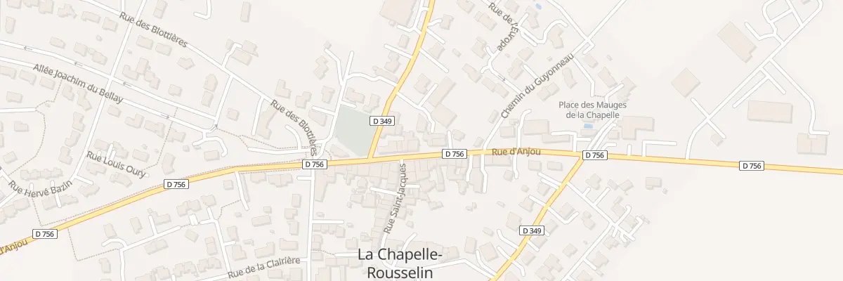 Plan du 10 Rue d’Anjou de la Chapelle à Chemillé-en-Anjou