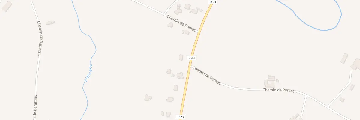 Plan du 1904 Rte de Sauveterre à Orthez