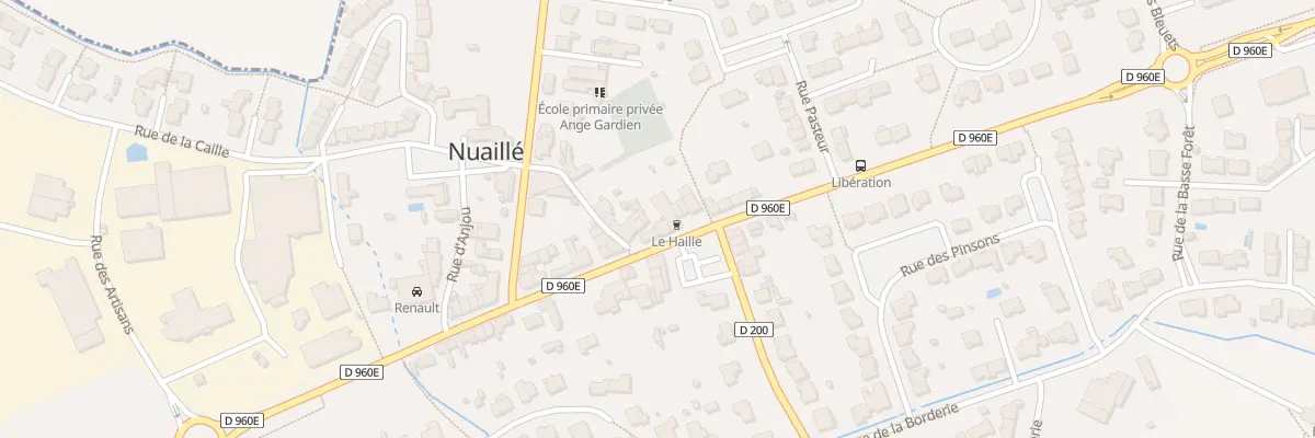 Plan du 19 Rue de la Libération à Nuaillé