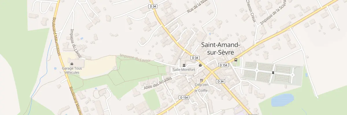 Plan du 9 Rue du Prieuré à Saint-Amand-sur-Sèvre