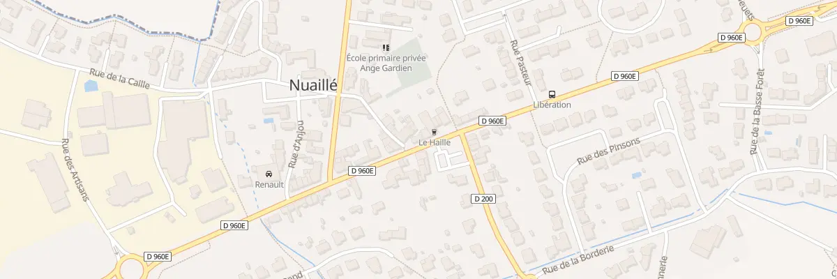 Plan du 17 Rue de la Libération à Nuaillé