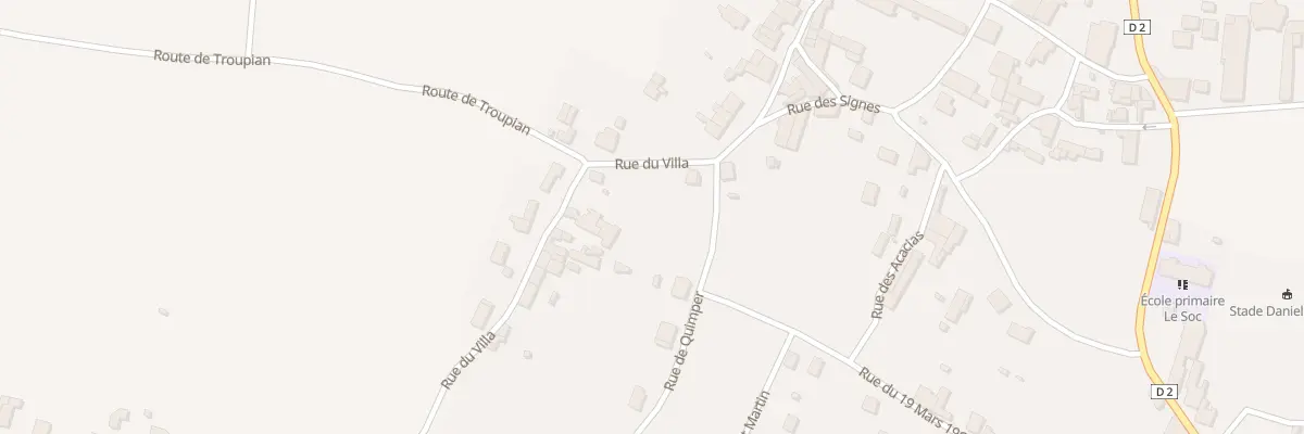 Plan du 19 Rue de Quimper à Saint-Seurin-de-Cadourne