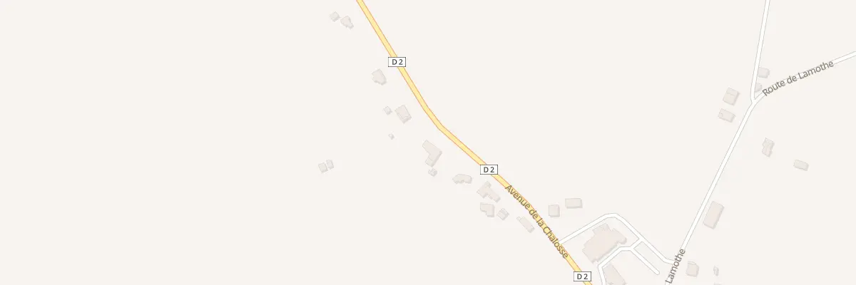 Plan du 251 Av de la Chalosse à Baigts