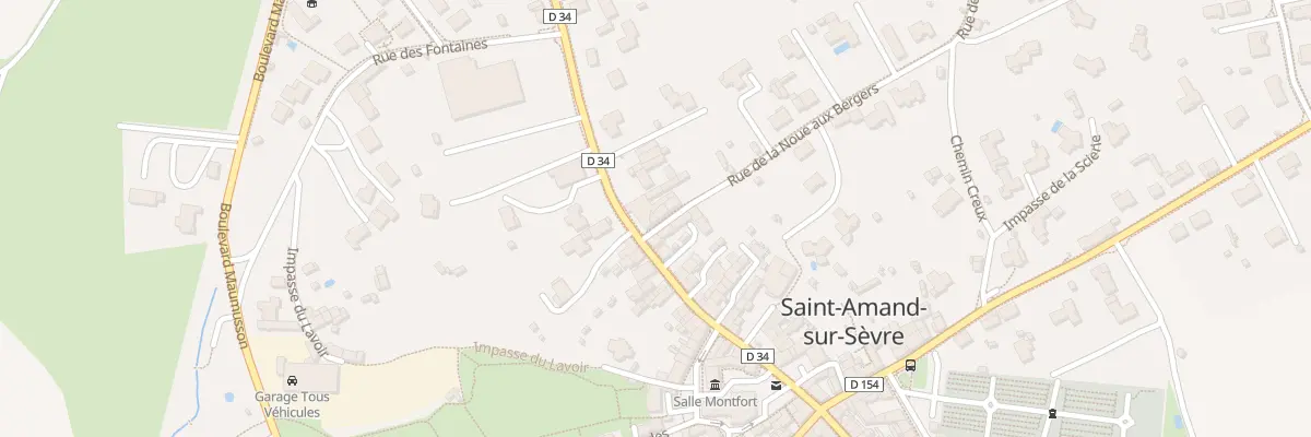 Plan du 1 Rue de la Noue aux Bergers à Saint-Amand-sur-Sèvre