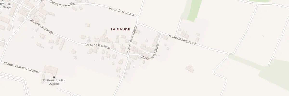 Plan du 201 La Naude à Saint-Sauveur