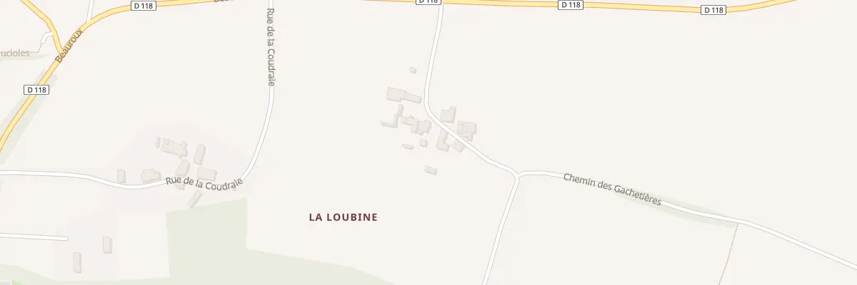 Plan du 8 Rte des Vignes à Moragne