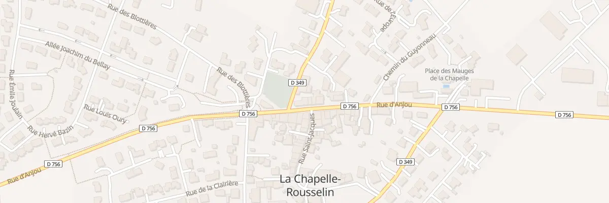 Plan du 18 Rue d’Anjou de la Chapelle à Chemillé-en-Anjou