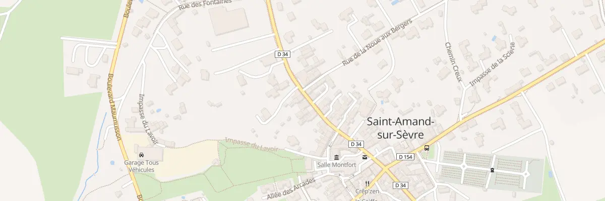 Plan du 37 Rue du Gros Chêne à Saint-Amand-sur-Sèvre