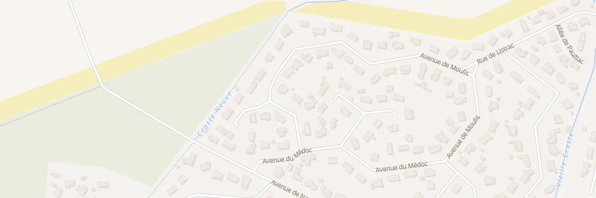 Plan du 39 Av de Moulis à Martignas-sur-Jalle