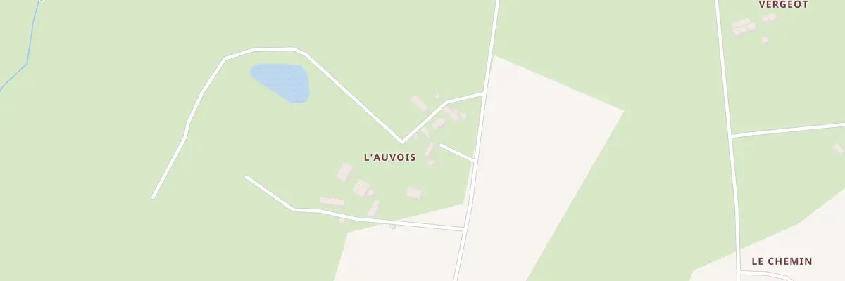 Plan du 6 L’Auvois à Brecé