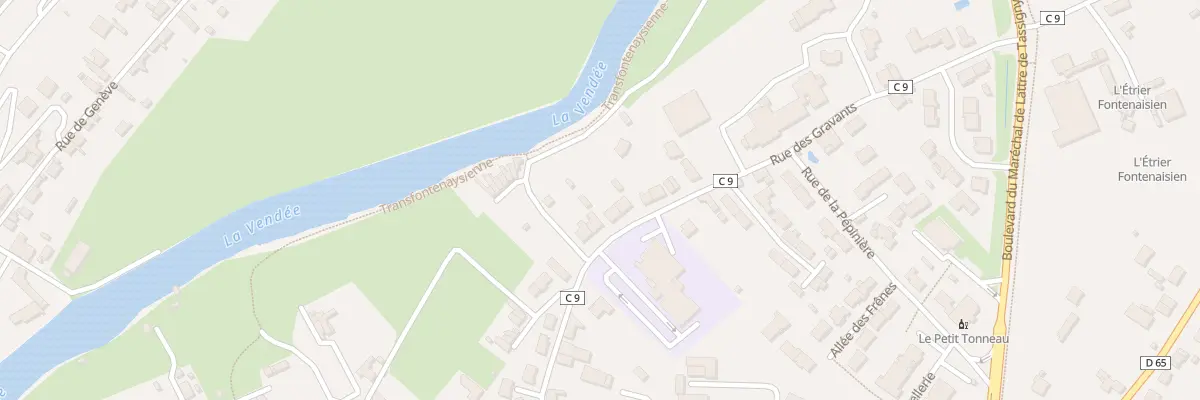Plan du 23 Rue des gravants à Fontenay-le-Comte