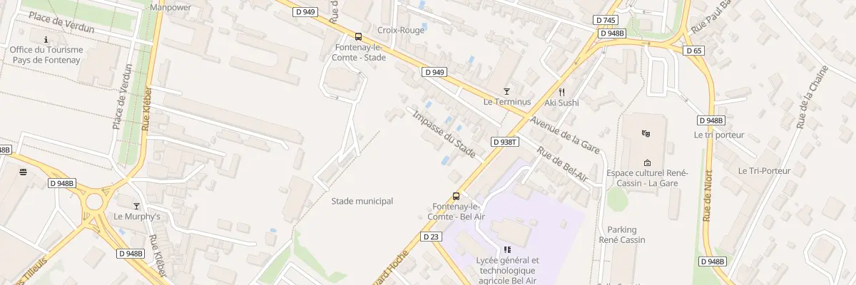 Plan du 11 Imp du Stade à Fontenay-le-Comte
