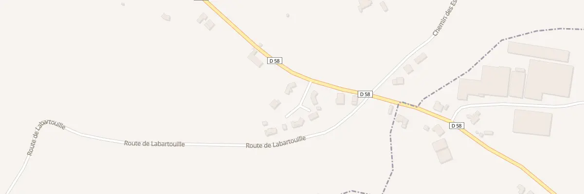 Plan du 2 Voie d’Arrimblar à Donzacq