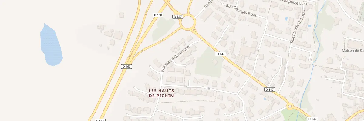 Plan du 6 Rue Jean d’Ormesson à Trémentines